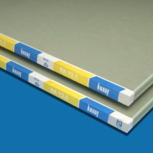 Placa Yeso 12,5mm KNAUF Resistente a la Humedad